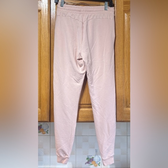 Gymshark Women's Light Pink Crest Joggers with Logo Small - Picture 2 of 5